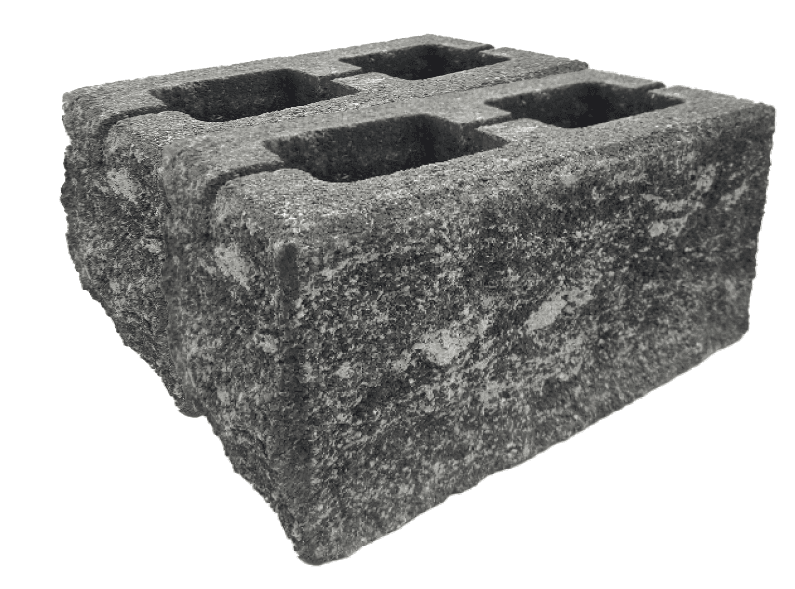 Bllokë stub i thyer në kater anë